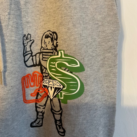 New With Tag. M Billionaire Boys Club Heather Grey Cycle Sweatpant - Picture 1 of 12
